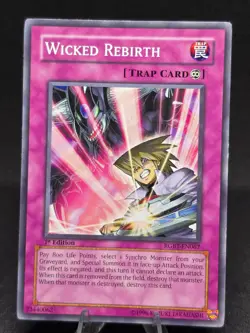 Yugioh! Wicked Rebirth RGBT-EN067 1st Edition Raging Battle Common NM - Image 1