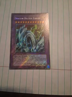 Yu-Gi-Oh! TCG Dragon Master Knight Secret Rare RP02-EN097 NM - Image 1