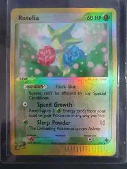 Roselia 9/97 Reverse Holo - Dragon Set - Pokemon Card - Near Mint Condition - Image 1