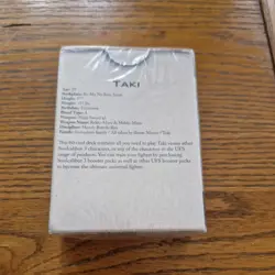 Soulcaliber 3 III Taki UFS Collectible Card Game 2005 New Sealed Deck - Image 2