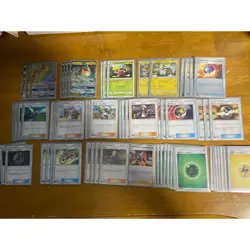 Pokemon Card Retirement Lot ZeraLec Deck and Rafflesia Deck Ultra Rare Included - Image 1