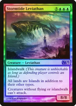Stormtide Leviathan FOIL Magic 2013 / M13 PLD Blue Rare MAGIC CARD ABUGames - Image 1
