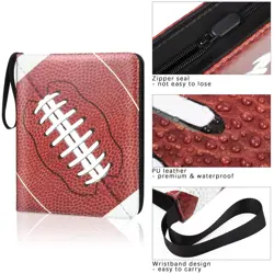 900 Pockets Football Card Binder for Trading Cards Holder with Sleeves Album Car - Image 3