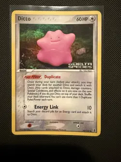 Ditto 35/113 Reverse Holo EX Delta Species Stamped 2005 Pokemon Card TCG - Image 1