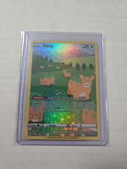 Ditto Pokemon Card Gg22/gg70 - Sudden Transformation Ability Holo Rare - Image 1
