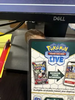 New Pokemon TCG Online Scarlet & Violet - Journey Together Code 1pk Scraggy Card - Image 3