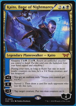 Kaito, Bane of Nightmares Duskmourn: House of Horror NM CARD (504080) ABUGames - Image 1