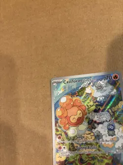 Castform Sunny Form 195/191 Pokemon Card Trading Card Game Surging Sparks IR NM - Image 3