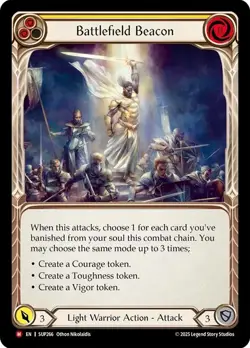 FAB Battlefield Beacon - Super Slam Card # 266 - Image 1