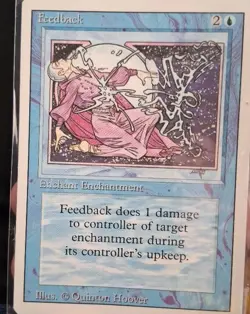 Feedback - NM 3rd Edition Core (Revised) MTG Magic the Gathering - Image 1