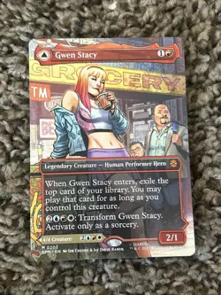 Gwen Stacy - MTG - Marvel Spider-Man MYTHIC #0202 (NM, NONFOIL) - Image 1