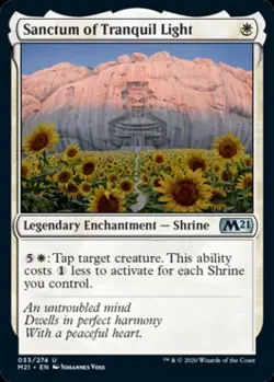 Sanctum of Tranquil Light - Near Mint MTG Magic 2021 Core Set - Image 1