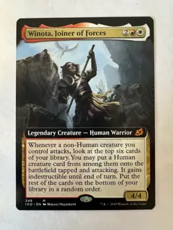 Winota, Joiner of Forces - Extended Art - Ikoria: Lair of Behemoths 349- NM-MTG - Image 1