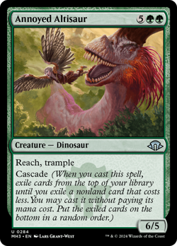 Annoyed Altisaur (REGULAR) x1 - MTG Modern Horizons 3 MH3 #284 - Image 1