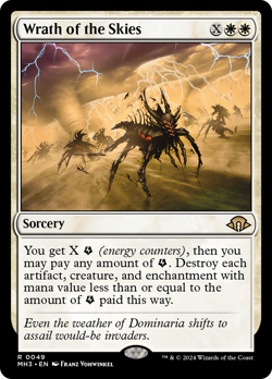 Wrath of the Skies (REGULAR) x1 - MTG Modern Horizons 3 MH3 #49 - Image 1