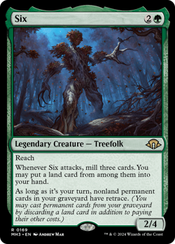 Six (REGULAR) x1 - MTG Modern Horizons 3 MH3 #169 - Image 1