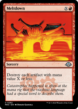 Meltdown (REGULAR) x1 - MTG Modern Horizons 3 MH3 #282 - Image 1