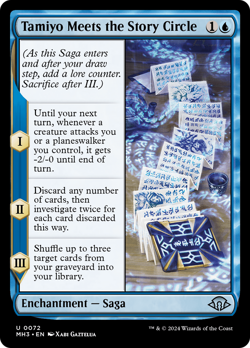 Tamiyo Meets the Story Circle (REGULAR) x1 - MTG Modern Horizons 3 MH3 #72 - Image 1