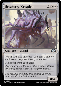 Breaker of Creation (REGULAR) x1 - MTG Modern Horizons 3 MH3 #1 - Image 1