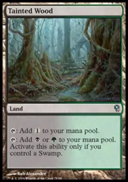 Tainted Wood - Medium Play MTG Duel Decks: Jace vs Vraska - Image 1