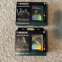 Magic MTG | Lord of the Rings - Riders of Rohan & Food And Fell Commander Deck - Image 1