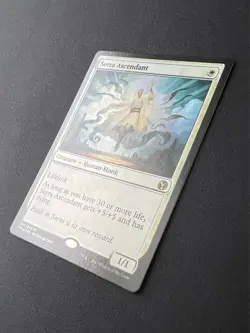 Serra Ascendant MTG Iconic Masters Magic the Gathering LP FOIL - Image 4