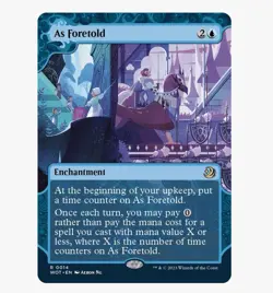 As Foretold - Wilds of Eldraine: Enchanting Tales (WOT) MTG Rare #14 | Regular - Image 1