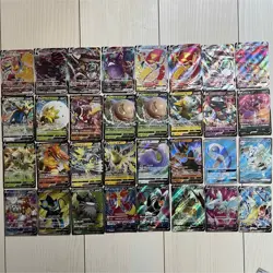 Pokemon Trading Cards Lot 1011 Japanese R SR SSR Bulk Played Condition - Image 1