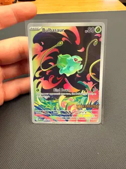 Pokemon Mega Evolution Illustration Rare | Bulbasaur | Promo ME Stamp 133/132 - Image 1