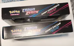 Pokemon TCG Crown Zenith Premium Figure Collection Shiny V Box Factory Sealed x2 - Image 4