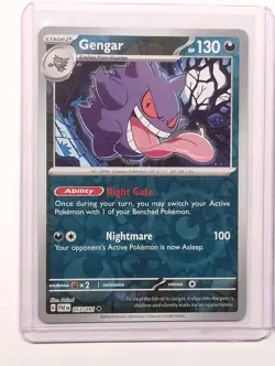 (2) Pokemon TCG - Gengar 057/091 - Reverse Holo (2024) S & V Paldean Fates /NM - Image 2