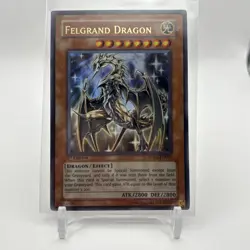 Yugioh Felgrand Dragon SDRL-EN001 Ultra Rare 1st Ed LP - Image 1