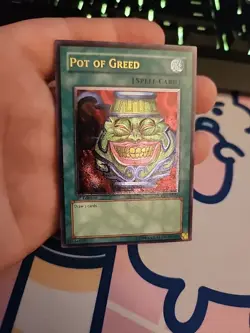Yugioh - Pot of Greed - DPKB-EN029 - Ultimate Rare 1st Edition L/P - Image 1