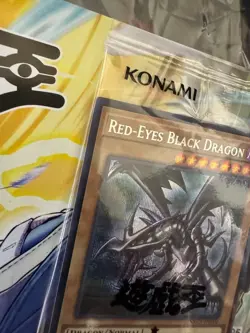 Yugioh Red-Eyes Black Dragon Nike Worlds Promo NKC1-EN002 Collaboration 2025 - Image 3