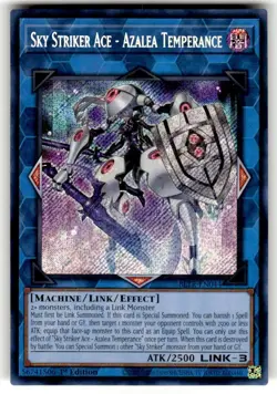 Sky Striker Ace - Azalea Temperance BLTR-EN044 - Secret Rare 1st Ed Mint Yugioh - Image 1