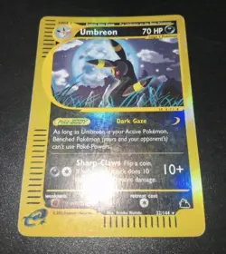 Pokemon Card-Umbreon-Skyridge-ENG-H30/H32-HoloReverse-Played - Image 2
