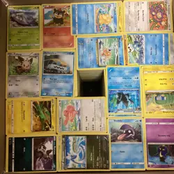 7500 Pokemon/Trainer Cards Bulk Common/Uncommon Yellow Border - No Energy - Image 1
