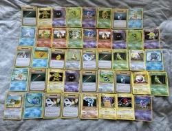 Joblot 43 2016 Evolutions Pokemon Cards Good Condition Pikachu Etc Non Holo Rare - Image 1