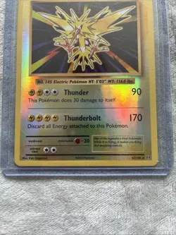 Zapdos 42/108 Reverse Holo Rare Pokemon Card Vintage 2016 Evolutions VGC TCG - Image 3
