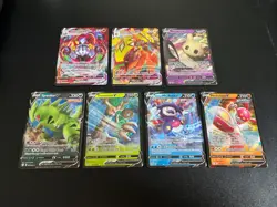 Pokemon TCG V And VMAX Lot Of 7 Cards - Image 2