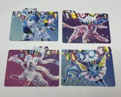 Pokemon Prismatic Evolutions Surprise Box Card Dividers - x4 Double Sided - Image 1