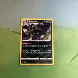 Pokemon Card Grimmsnarl Rebel Clash Reverse Holo Rare 125/192 Near Mint - Image 1