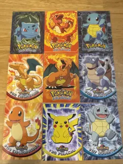 Huge 112 Card Topps Pokemon Card Lot Movie, Charizard, Blastoise, Pikachu, More - Image 1