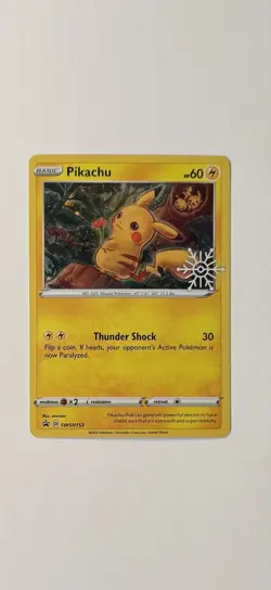 Pikachu - (Holiday Calendar) SWSH153 SWSH: LP Sword & Shield Promo Cards Holo - Image 1
