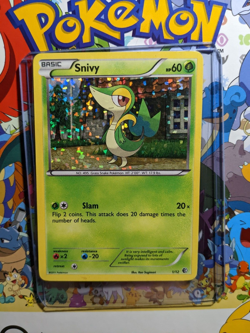 Pokemon Snivy 1/12 - Mcdonald's Promo - Holo Rare Used Pokemon Card - Image 1
