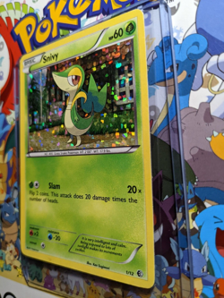 Pokemon Snivy 1/12 - Mcdonald's Promo - Holo Rare Used Pokemon Card - Image 4