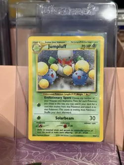 Pokemon TCG Jumpluff Holo Rare Card 7/111 Neo Genesis Set - Image 1