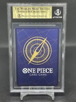 One Piece Romance Dawn King OP01-096 Wave 1 Pre Errata SR Alt Art BGS 10 Card - Image 2