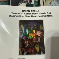 UNION ARENA Playmat & Action Point Cards Set Evangelion BANDAI FEST EXCLUSIVE - Image 2