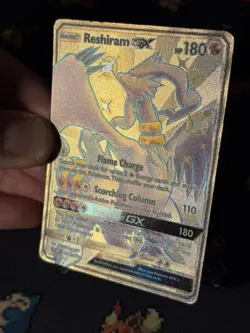 Pokemon Cards Reshiram GX SV51/SV94 Shiny Secret Rare Hidden Fates - (MP) - Image 3